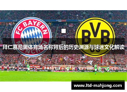 拜仁慕尼黑体育场名称背后的历史渊源与球迷文化解读